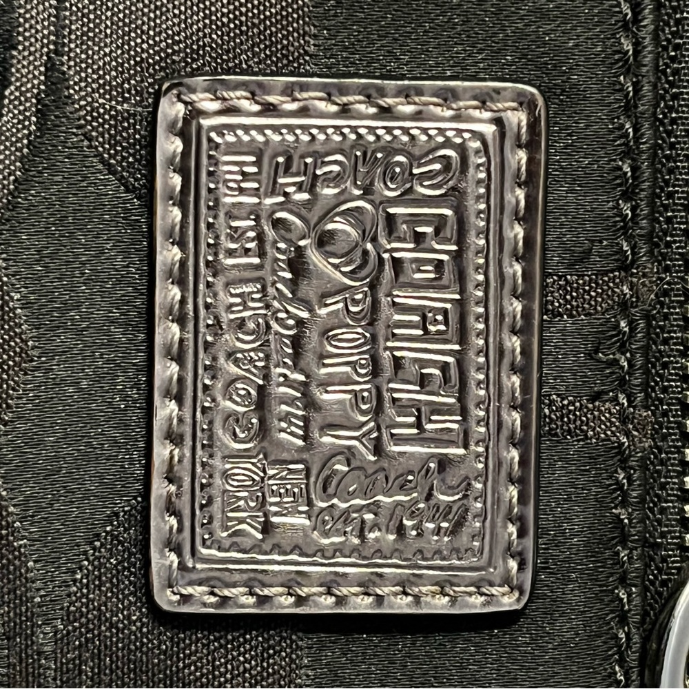 Coach Black Signature Tote Bag - Picture 4 of 5